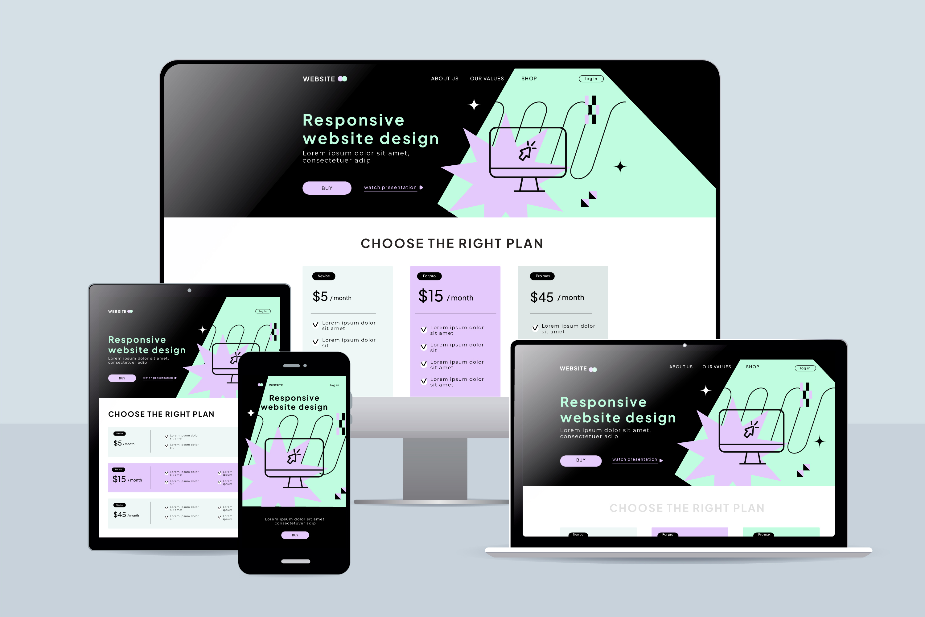 Exemplo de Landing Page da AKsolution